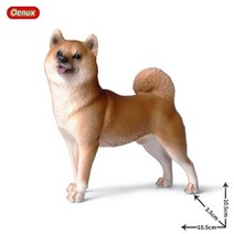 Oenux-새로운 애완견 동물 시뮬레이션 시바 이누 사모예드 푸들 불티 개 페르시아 고양이 액션 피규어 Pvc 러블리 모델 키즈 완구, dog model