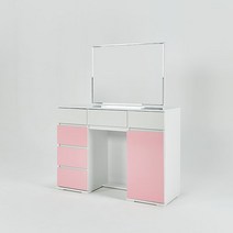 동서가구 이즈 아이비 화장대, 핑크