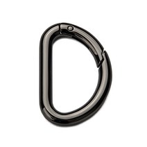 D링 개고리 30MM - 흑니켈, 단품