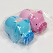 탈렌트 돼지 저금통(대)빨강 옛날 어린이 저축 피그, 본상품