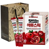 황토농원 맛있는 100%석류즙 원액 스틱 30포 +쇼핑백, 1박스