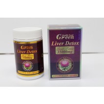 그린헬스푸드 리버 디톡스 35000mg 120정(4개월분) 밀크씨슬 함유