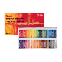 펜텔 오일 파스텔 48색 GHT-48 부드러운 질감, 단품