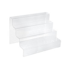 마카롱 전시대 L사이즈 제과 디저트 디피 계단식 4단 아크릴진열대, 1개