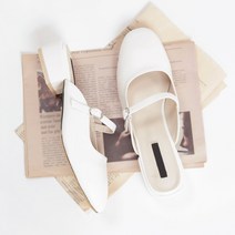 THE 여성용 발편한 메리제인 여성구두 3cm 블로퍼 뮬