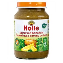 홀레 베지터블 스피내치 이유식 190g 6팩 5개월 이상 Holle baby food Vegetable spinach with potatoes