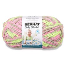 Bernat 베이비 블랭킷 빅 볼 다이너소어 담요용 뜨개실 씨 폼, Little Girl Dove