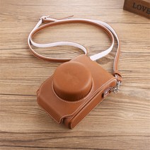적합 Leica D-Lux7 카메라 가방 Typ109 가죽 케이스 Leica C 럭스 보호 케이스 C 단일 어깨 사진 가방 Dlux6 5 Crossbody Typ112 레트로 특별, Leica D-Lux7/Typ109 전용 [브라운]