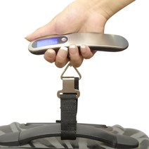 CnB 여행용 디지털 손저울 스마트저울, 실버/블랙