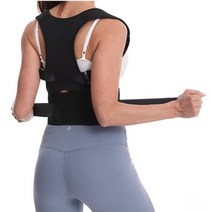 날개뼈통증 교정밴드 허리통증 등펴는기구, 1개