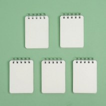 스프링 미니수첩 5개 무선속지 휴대용 만능수첩