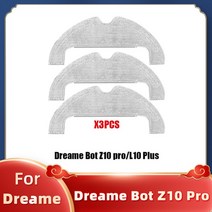 Xiaomi Dreame Bot Z10 Pro L10 Plus 로봇 진공 청소기 RLS5D 예비 부품 메인 사이드 브러시 Hepa 필터 걸레 먼지 봉투, 02 Set 6