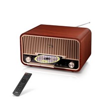 브리츠 레트로 블루투스 오디오 BZ-T7800 Plus FM라디오 CD MP3재생 후기이벤트