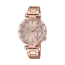 지샥SHEEN SHE-4051PG-4ADF 크리스탈로즈골드메탈센터시