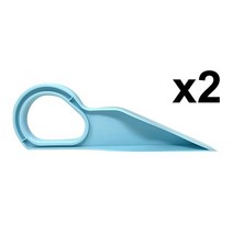 뷰티디바이스1/2/4 조각 매트리스 리프터 웨지 리프트 침대 홈 가제트 리프팅 편리한 도구 허리 통증 완화, 05 2pcs blue, [05] 2pcs blue