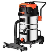 산업용 진공 청소기 다기능 브러쉬 패키지 건습식, 100L 푸시 및 흡입 듀얼 모터3600W