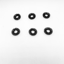 손가락 마사지 반지 침술 반지 건강 관리 바디 마사지 휴식 손 마사지 손가락 체중 감량 미니 손가락 마사지 약지 마사지기 반지, C.검은색