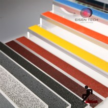 계단논슬립 고강도 스텐 알미늄 세라믹 고무 미끄럼 방지 논슬립, 6 스텐세라믹논슬립 65폭, 검정, 1개