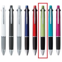 유니 제트스트림 멀티펜 4색&샤프 MSXE5-1000-38 MSXE5-1000-05 MSXE5-1000-07, 0.7 그린(6)