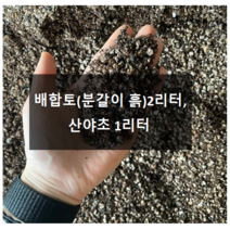 둥가다육 다육이 분갈이 흙 다육식물 배합토 산야초, 02.산야초 1리터