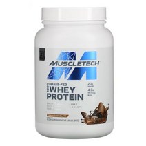 MuscleTech 100% 웨이 프로틴 단백질 트리플 초콜릿 1.8 lbs (816 g) Sodium 칼슘 아연 칼륨 콜레스테롤 비타민 D 수크랄로스 글리코사이드