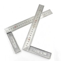 스틸 직각자 목공 공예용 정밀자, 단품, 단품