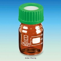 다목적 눈금 샘플병 피어싱 랩바틀 갈색유리병 10ml ~ 500ml, 250ml