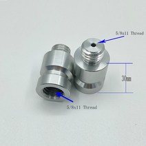 알루미늄 RTK GPS GNSS 어댑터 30mm 5/8✖11 스레드 및 토탈 스테이션 프리즈마 2 개, 한개옵션0