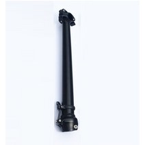 짚스템 자전거 스템 카본 접이식 헤드 튜브 더블 네일퀵 릴리스 특별 가격, 37cm q-r 블랙