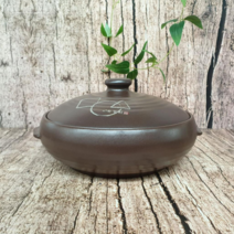 옹기 전골 뚝배기 여주 도자기 홈쿡 냄비 요리 감자탕 그릇 업소용 뚝배기 대 특대, 1.4호(대 24cm), 1개