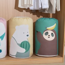 이불정리함 이불정리 파우치 패딩 옷 인형 보관함 수납함, 폴라베어