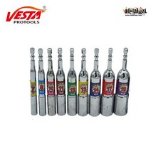 베스타 신제품 롱비트소켓 7mm 8mm 10mm 11mm 12mm 13mm 14mm 17mm 19mm 21mm VESTA 크롬도금 일체형 육각복스알, 14분류