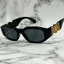 힙합 셰이드 남성 선글라스 스퀘어 골드 블랙 렌즈 래퍼 퀘보 미고스 엘레강트 119573