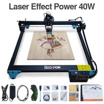 레이저 절단 레이저 조각 기계 40W/80W CNC 라우터 절단 나무/가죽/금속/아크릴 DIY RDDSOPON LC400, 02 40W Laser Engraver_01 EU