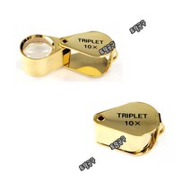 일본정품 리프 루페 10배 1081 보석관찰용 최적 3중 트리플렌즈 미니확대경 미니루페 토탈공구, 1개