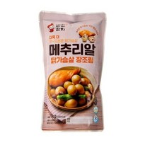 반찬단지 메추리알 닭가슴살 장조림, 3개, 1kg