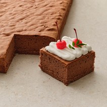 초코 2호 케이크 시트 1BOX 케익 수제 만들기 재료 베이킹 체험 실습 카스테라, 초코2호 케이크시트 1박스 20개입