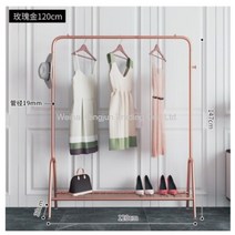 WARM노르딕 스탠드행거 스탠옷걸이, 120CM-로즈골드 + 스탠드행거