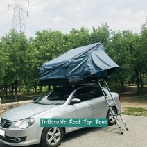 캠핑트레일러커스텀 아웃도어 공기주입식 휴대용 방수 캠핑 트레일러 자동차 지붕 상단 에어 텐트 suv 가격, 한개옵션0