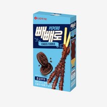 칠성 사무실간식 탕비실간식 롯데 초코쿠키 빼빼로 한박스 과자세트 간식추천 37G 40개, 26세트