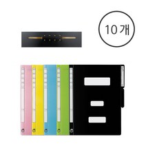 PP 정부파일 A4 파일 10개입 PP 칼라 화일 서류철, 검정