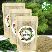 신영몰 국산 솔잎 분말 가루 300g 국내산 소나무잎 100% 함유, 3팩