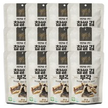 이천쌀 찹쌀 김부각, 6개, 130g