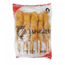 DF (청우)후라이드꼬치 150gx10개, 12개, 조리후섭취, 150g