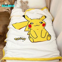 [나이스샵] 슬리핑 베이비 쿨링 여름이불 여름담요 (물세탁 가능) 피카츄 헬로키티 엘사 파피구조대 호빵맨