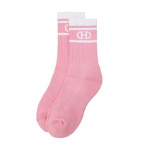 23FW 핑크 여성 크루삭스 HWSS3F603P2, FREE