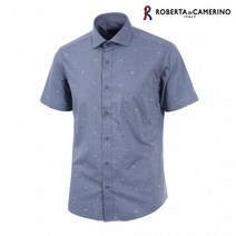 로베르따디카메리노 로베르따디까메리노 구김없는 일반핏 스판 반소매셔츠 RL24022