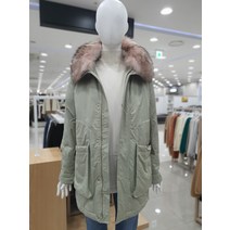 [시에로]카라 FUR 탈부착 아웃포켓 야상점퍼 SE4JPF218(2205056)