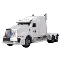 자전거트레일러 1:50 컨테이너 트럭 운송 대형 세미 트레일러 합금 장난감 자동차 모델, 02 Tractor