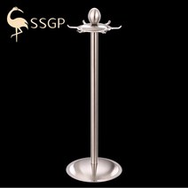 (주)애플박스 회전걸이 독일SSGP 스테인리스 국자걸이 조리도구 거치대 걸이 좁은 공간활용, 1개
